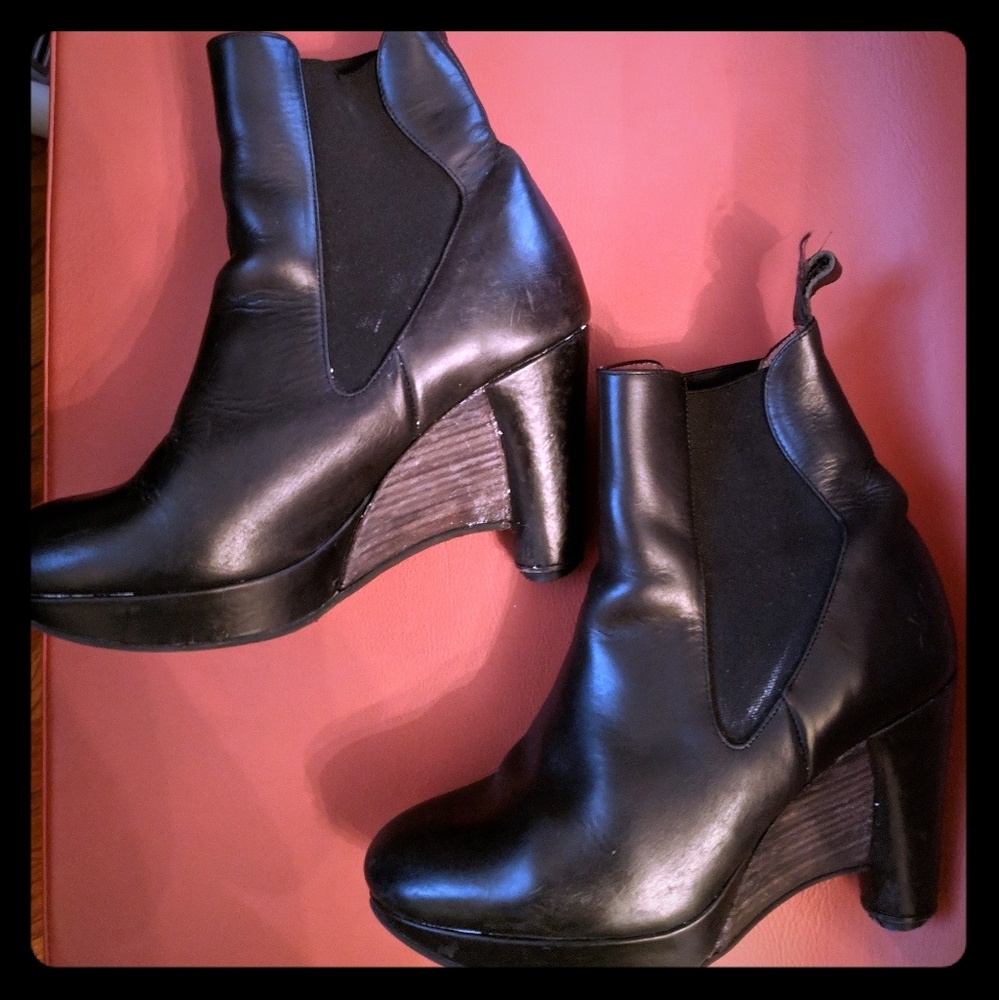 John Fluevog Paglia platform booties